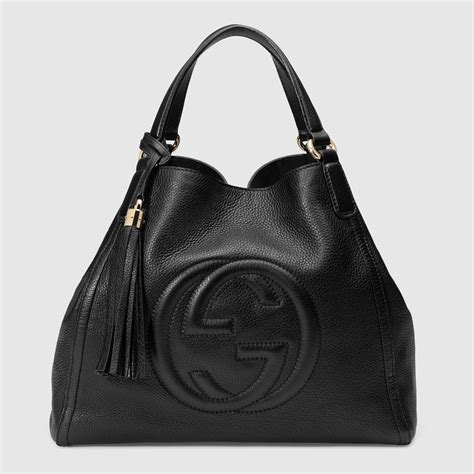 black gucci soho bag replica|authentic gucci shoulder bag.